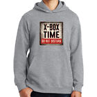 X-Box Time Do Not Disturb Gamer Warning Signsweatshirt Hoodie Shirt