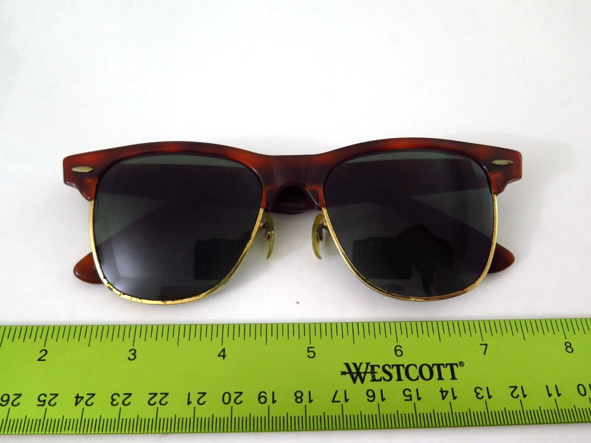 Ray-Ban Tortoise Vintage Sunglasses 140 mm - 150 mm Temple Length