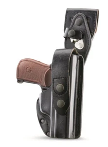 Walther P-5, H&K P9, SIG P-225 226 Leather Holster - Picture 1 of 5