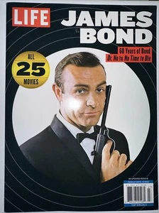 JAMES BOND 007 ALL 25 MOVIES COLLECTORS EDITION LIFE MAGAZINE 2021 - Picture 1 of 5