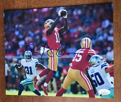 Foto firmada de Marquesa Goodwin 8x10 certificado de autenticidad JSA autenticada 49ERS Foto 1 de 3