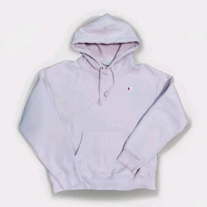 Champion Sweater Womens Adult Medium Pink Hoodie Reverse Weave Sweatshirt Ladies - Picture 1 of 13
