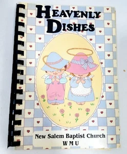 Heavenly Dishes Cookbook New Salem Baptist Church WMU 1984 Spiral Bound - Picture 1 of 5