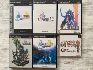 SONY PS 1 2 FINAL FANTASY X & X-2 International & Ⅻ & Chrono Trigger from Japan - Picture 1 of 16