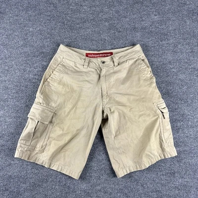 Pantalones Cortos Ecko Unltd Para Hombres 30 Caqui Sueltos Y2K Hip Hop Rap Patinador Grunge Carga Foto 1 de 4