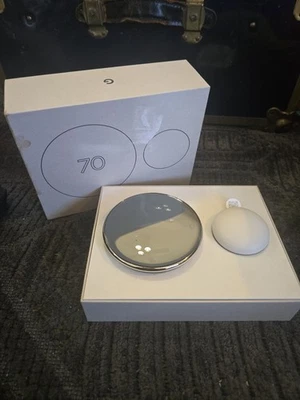 Google Nest Learning Thermostat Pro Edition + Nest Temperature Sensor NEW - Image 1 of 4