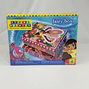 Orb Factory Sticky Mosaics Fairy Schmuckkästchen Bastelset Neu Versiegelte Box - Bild 1 von 5
