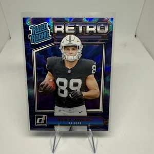2024 Donruss #9 Brock Bowers Rated Rookies Retro 4248 - Picture 1 of 2