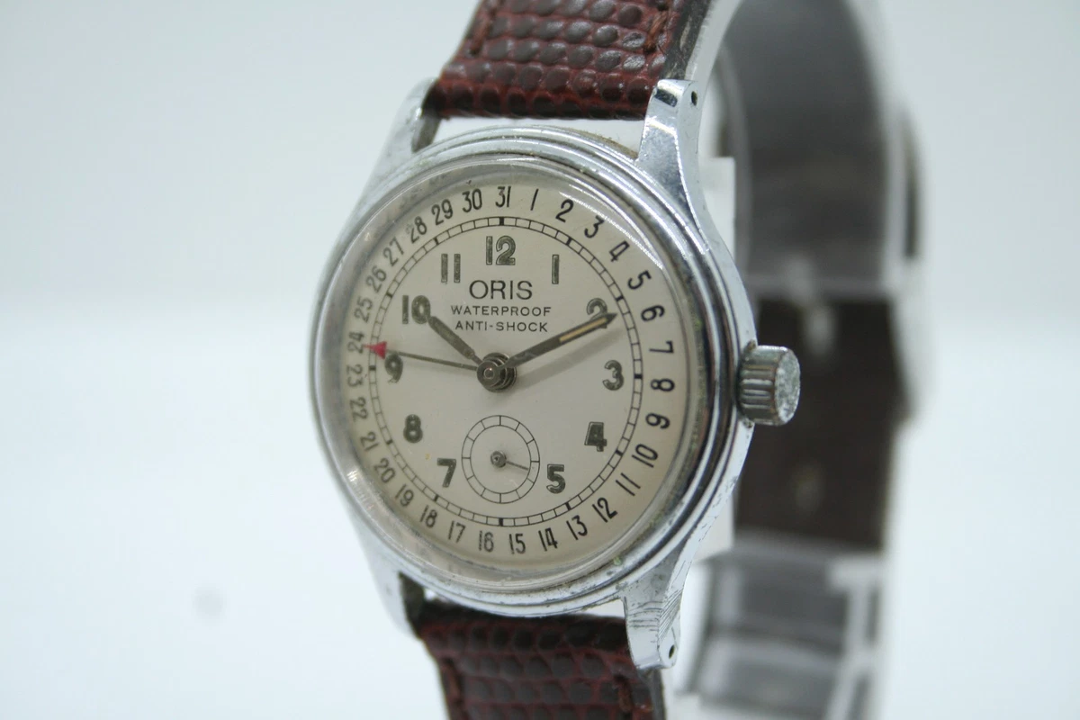 Vintage ORIS Pointer Date 6651 Hand-Winding Watch Small Second