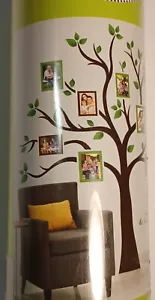 Adesivi murali rimovibili albero genealogico LEGNO ARTBOX 9 cornici per quadri art decor - Foto 1 di 3