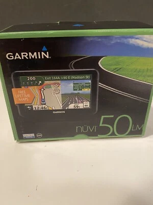Garmin Nuvi 50LM GPS - Black Navigator Car Driving New NIB - Image 1 of 4