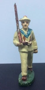 ARTILLEUR MARIN DÉFILANT STARLUX Composition Elie TARROUX Petit Soldat WWII - Imagen 1 de 5