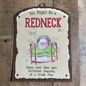 Letrero de Navidad You Might Be A Redneck - Imagen 1 de 3