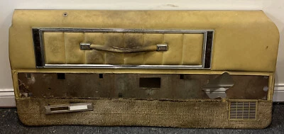 Левая дверная панель водителя 1977-1979 Lincoln Mark V 5 желтая IV Thunderbird 1972 - Изображение 1 из 4