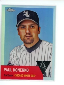 2022 Topps Chrome Platinum Paul Konerko Refractor SP #319 Chicago White Sox - Picture 1 of 2
