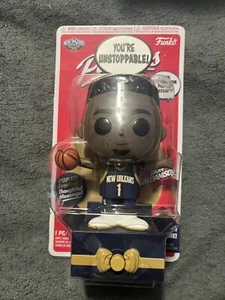 Funko Popsies NBA New Orleans Pelicans Zion Williamson Pop-Up YOU'RE UNSTOPPABLE - Picture 1 of 2