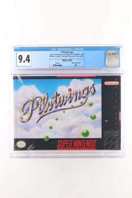 Pilotwings SNES CGC WATA 9.4 SEALED A+ - Image 1 of 2