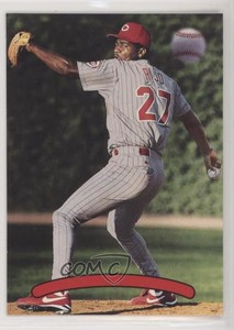 1996 Topps Stadium Club Missing Foil Jose Rijo #428