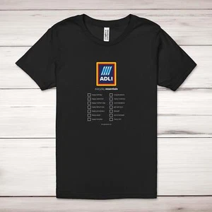 Aldi Everyday Essentials Adult T-Shirt - Picture 1 of 13