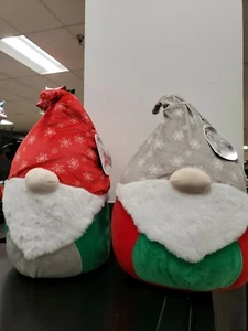 2021 Squishmallow Christmas 12" Gael and Guri Gnome Bundle - NWT - Bild 1 von 3