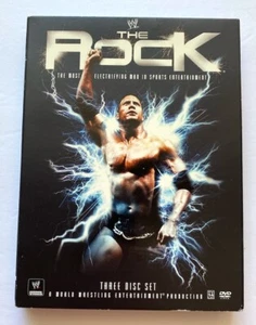 WWF WWE The Rock Electrifying Man 3 Disc Set with Special Features - Picture 1 of 5
