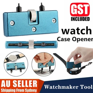 Watch Back Case Cover Opener Remover Wrench Repair Kit Removal Watchmaker Tool - Picture 1 of 12