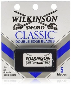 Wilkinson Sword Classic Double Edge Safety Razor Blades - 5 Blades - Picture 1 of 1