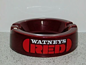 CENICERO DE CERÁMICA WADE PDM ""WATNEYS ROJO"" TOBACCIANA BREWERIANA - Imagen 1 de 4