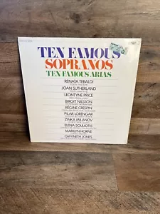 TEN FAMOUS SOPRANOS LP - Ten Famous Arias NEW still Sealed - Picture 1 of 5