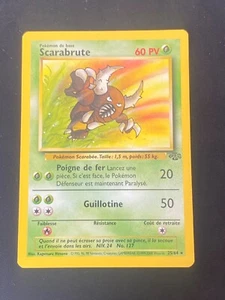 CARTE POKEMON SCARABRUTE 25/64 FR RARE WIZARDS JUNGLE - NM - Picture 1 of 5