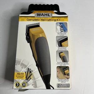 WAHL 20-Pieces Complete Home Haircutting Kit ~ Precision Ground Blade Clipper - Picture 1 of 2