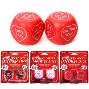 1 Pack Sexy Dice Adult Game Lovers Message Couple Party Novelty Gift Valentine - Picture 1 of 1