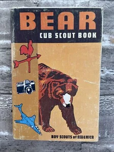 1971 Vintage Boy Scouts of America Book "Bear Cub Scouts Book" Illustrated - Picture 1 of 11