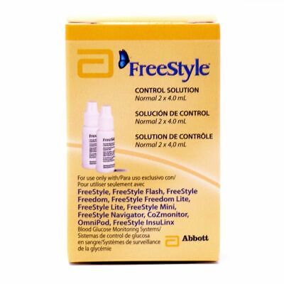 ABBOTT FreeStyle Control Solution [2 Pack] For GLucose Care • 17.67€