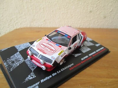 Alpine Renault A310 1800 - Winner Rally de la Châtaigne 1976 - 1/43 Altaya - Image 1 of 4