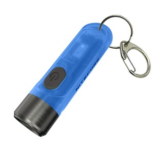 NITECORE TIKI GITD Blue 300 Lumen Keychain Flashlight UV/High CRI LED