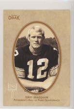 2011 TRI-STAR Obak T4 Cabinets Brown /50 Terry Bradshaw Rocky Bleier #T4-F3 HOF