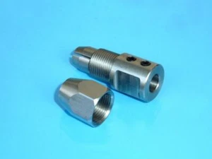 Spannzangen - Kupplung 5 x 4,0mm - Edelstahl Wellenkupplung für Flexwellen - Bild 1 von 2