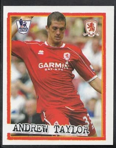 Merlin Football Sticker - Kick Off 2007-08 - No 146 - Middlesbrough - Taylor - Picture 1 of 1