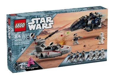 LEGO 40755 STAR WARS  Imperial Dropship vs. Rebel Scout Speeder  - BNISB - New  - Image 1 of 3