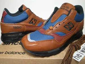 NEW BALANCE MH150TN 1500 RAINER BROWN NAVY MADE IN ENGLAND US7 - Picture 1 of 12