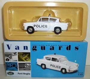 VANGUARDS 1/43 VA00120 FORD ANGLIA LIVERPOOL & BOOTLE POLICE CAR - Picture 1 of 2