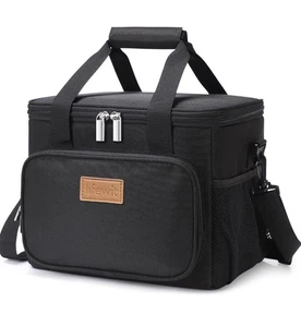 Lifewit Lunch Bag Insulated Lunch Box Soft Cooler Cooling Tote 9 Liter/ 12 Can - Picture 1 of 6