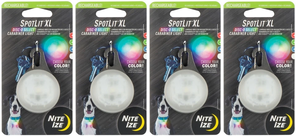 Nite Ize SpotLit XL Rechargeable Carabiner Light - Disc-o Select