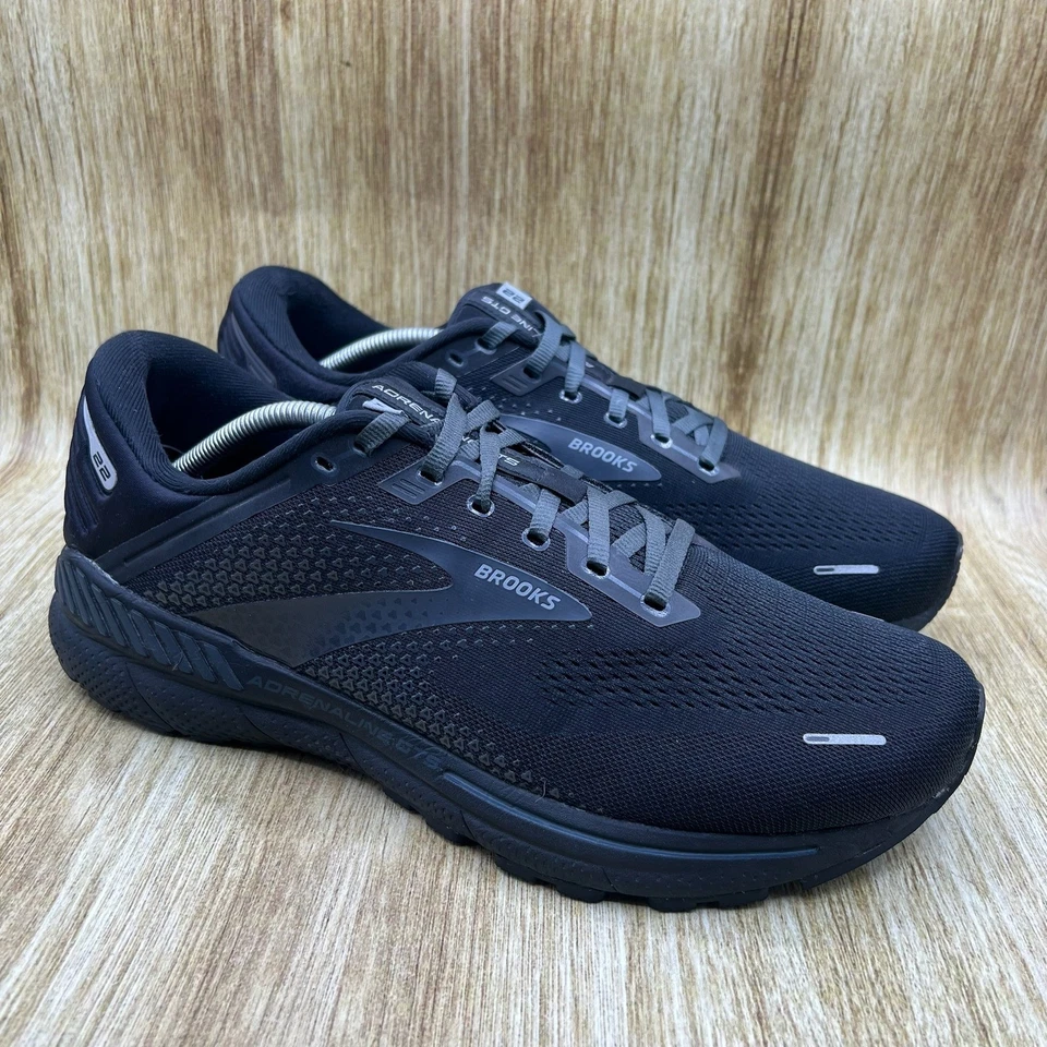 Кроссовки беговые мужские Brooks Adrenaline GTS 22 размер 12 4E черные 1103664E020 - Изображение 1 из 4