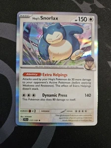 Hop's Snorlax 117/159 Sv09: Journey Together Holo NM - Picture 1 of 6