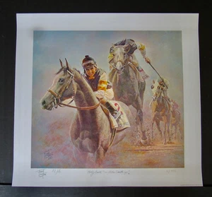 Fred Stone - Holly Bull - Collectible - MINT - Unframed - Signed By Mike Smith - Picture 1 of 7