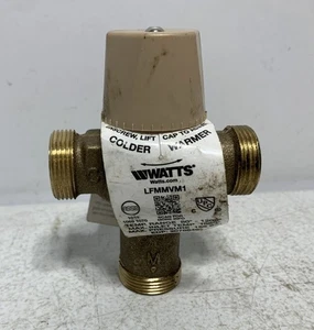 Watts LFMMVM1 Mischventil 1" bleifrei 80-120 °F - Bild 1 von 6