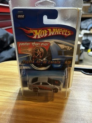 风火轮 2006 年第一版,平灰色丰田 AE-86 卡罗拉,FTE 车轮 — 第 1/3 张图片