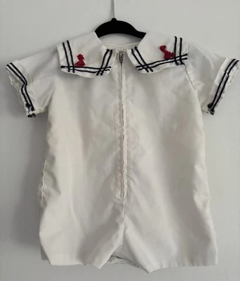 Mameluco marinero azul bebé niño de colección Foto 1 de 4